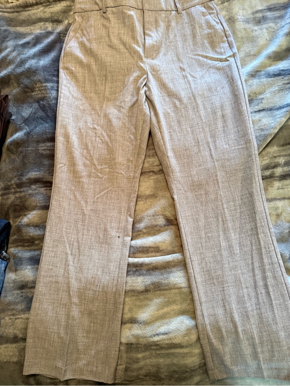 Nine West Straight-Leg Dress Pants in gray